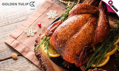 Roast Turkey Take Away Package from Golden Tulip Doha!